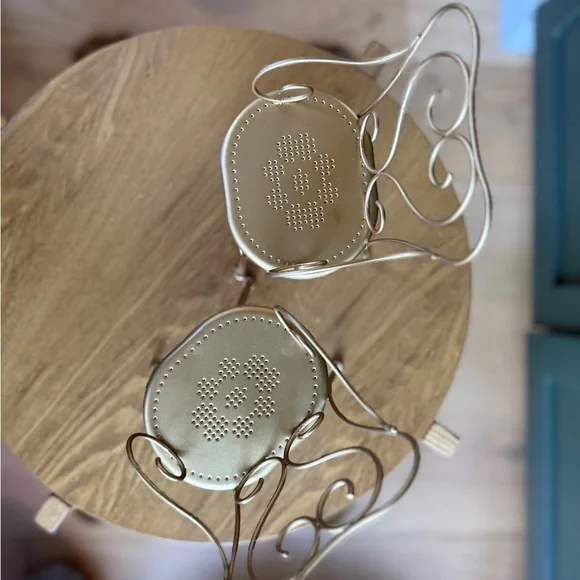 Retired Maileg Large Gold Bistro Set